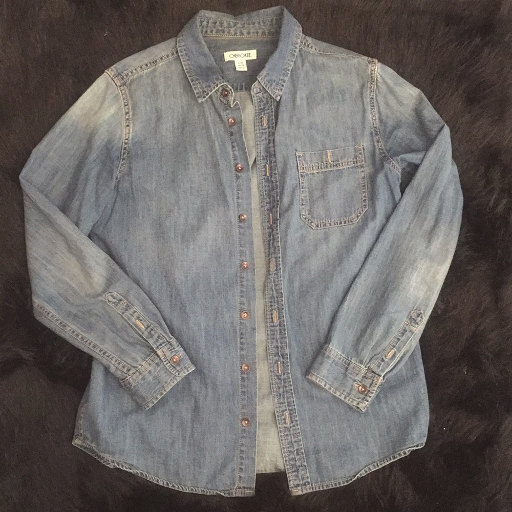 Jean pullover or button up